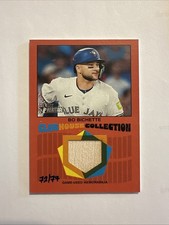 2026 Topps Heritage - Clubhouse Collection Relics Bo Bichette #CCR-BB Red 72/77