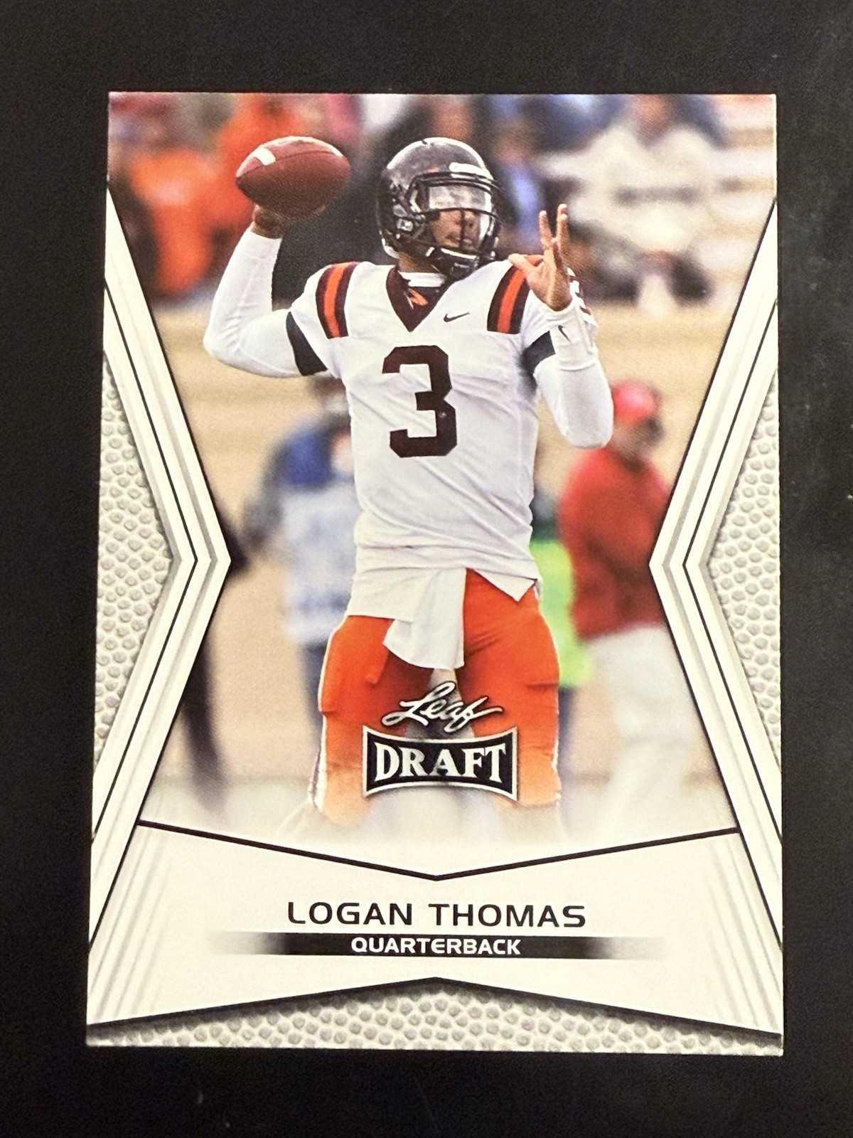 2014 Leaf Draft - Logan Thomas #36 (RC)