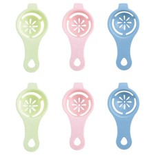 6PCS Egg Yolk White Separator Food Grade Egg White  Egg Separator Tool P2C96894