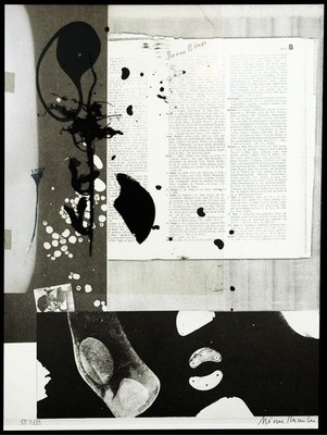 Fluxus-Multiple. ''Bruna Bönar'' 1979. Alison KNOWLES (*1933 USA) handsigniert