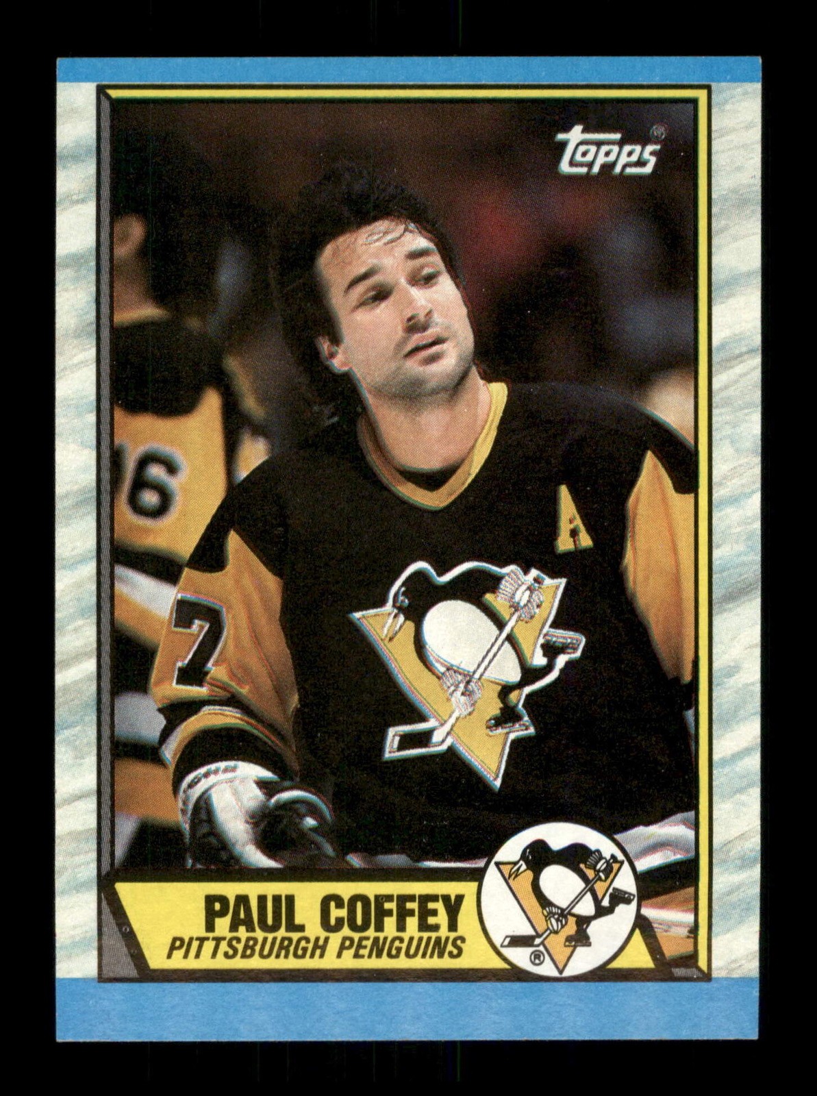 Paul Coffey #95 Hockey Cards 1989 Topps trading card — raw and PSA graded price guide