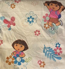 Vintage Dora The Explorer Twin Size Fitted Sheet -OR- Fabric