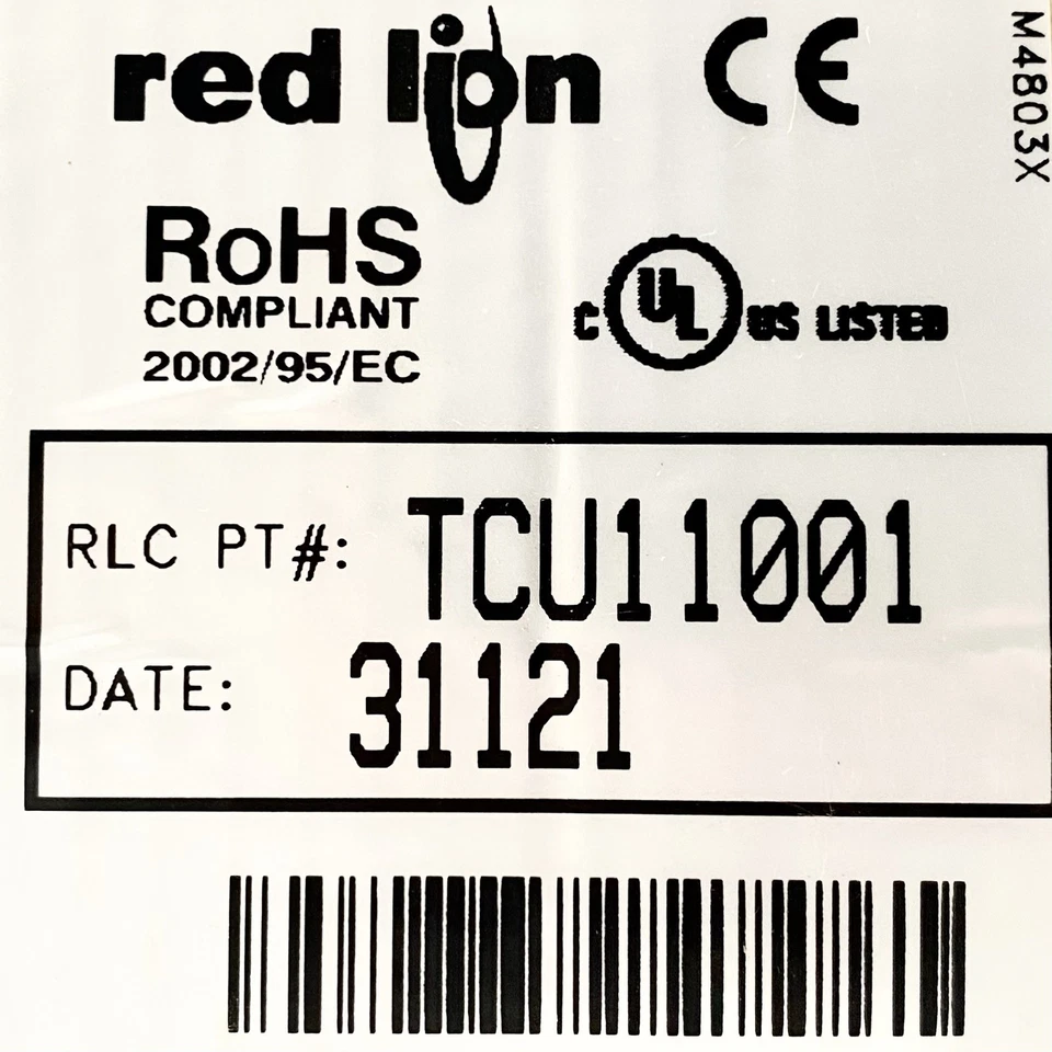 Red Lion Controls TCU11001 Temperature Controller NEMA 4X IP65 4-20mA Dual Alarm - Image 2 of 4