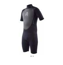 Body Glove Wetsuit Large Pro 3 2:1 Black Mens Shorty Snorkel Surf Scuba Suit New