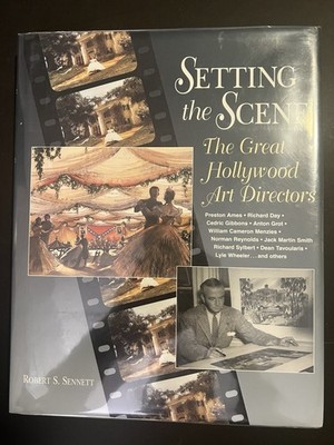  Setting the Scene  Robert S. Sennett (1994 Hardcover) Hollywood Art Directors