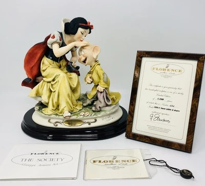 Disney Armani Figurines In Snow White Figurines (1968-Now) for