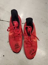 Kennys Vargas Game Worn, Signed Red Nike Cleats