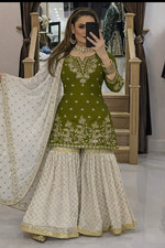 Pakistani Dress Salwar Kameez Ready To Wear Suit Indian Wedding Party Gown Kurta