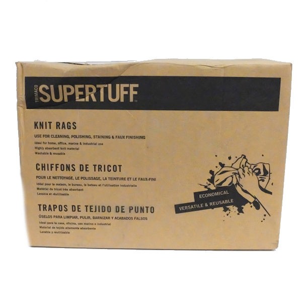 Trimaco 22 lb T-Shirt Knit Painters Rags in Smooth White 17590₽