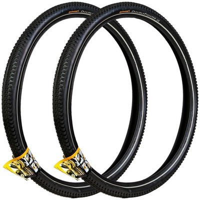 2x Set Continental DoubleFighter Fahrrad-Reifen 27,5 x 2,0 ETRTO 50-584 Trekking