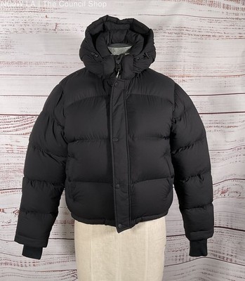 TNA Aritzia The Super Puff Shorty CliMATTE Jacket Black M
