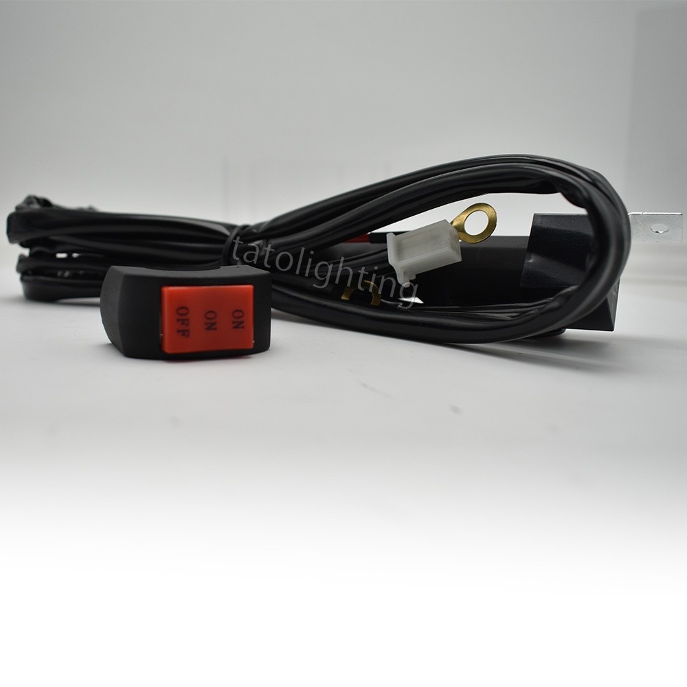 LED Headlight + Wiring Harness Switch For Kawasaki KLX 250 Honda CRF150F CRF230F