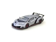 Kyosho model car K05571GR 1/43 Lamborghini Veneno Grey / Red 1:43