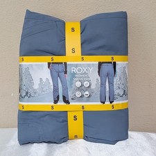 New Roxy Women's Snow Ski Snowboard Pants Blue Small 4-6 
