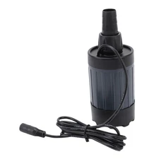 22W Solar Water Pump Portable Aquarium Water Pump Brushless Submersible Pump