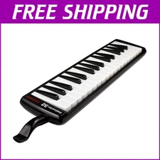 32B Instructor Melodica – Polished Black, Ideal for Beginners & Advanced Players