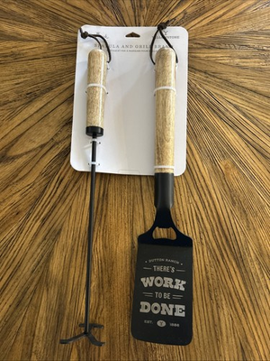 #ad Hallmark Yellowstone Spatula And Grill Brand New $20.00