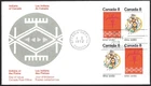 🍁Canada  #564a Block   "PLAINS INDIANS"    Brand New  1972 First Day Cover