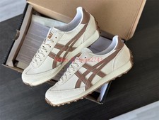Retro Onitsuka Tiger Edr 78 Unisex Casual Shoes Beige/Brown Sneakers New 
