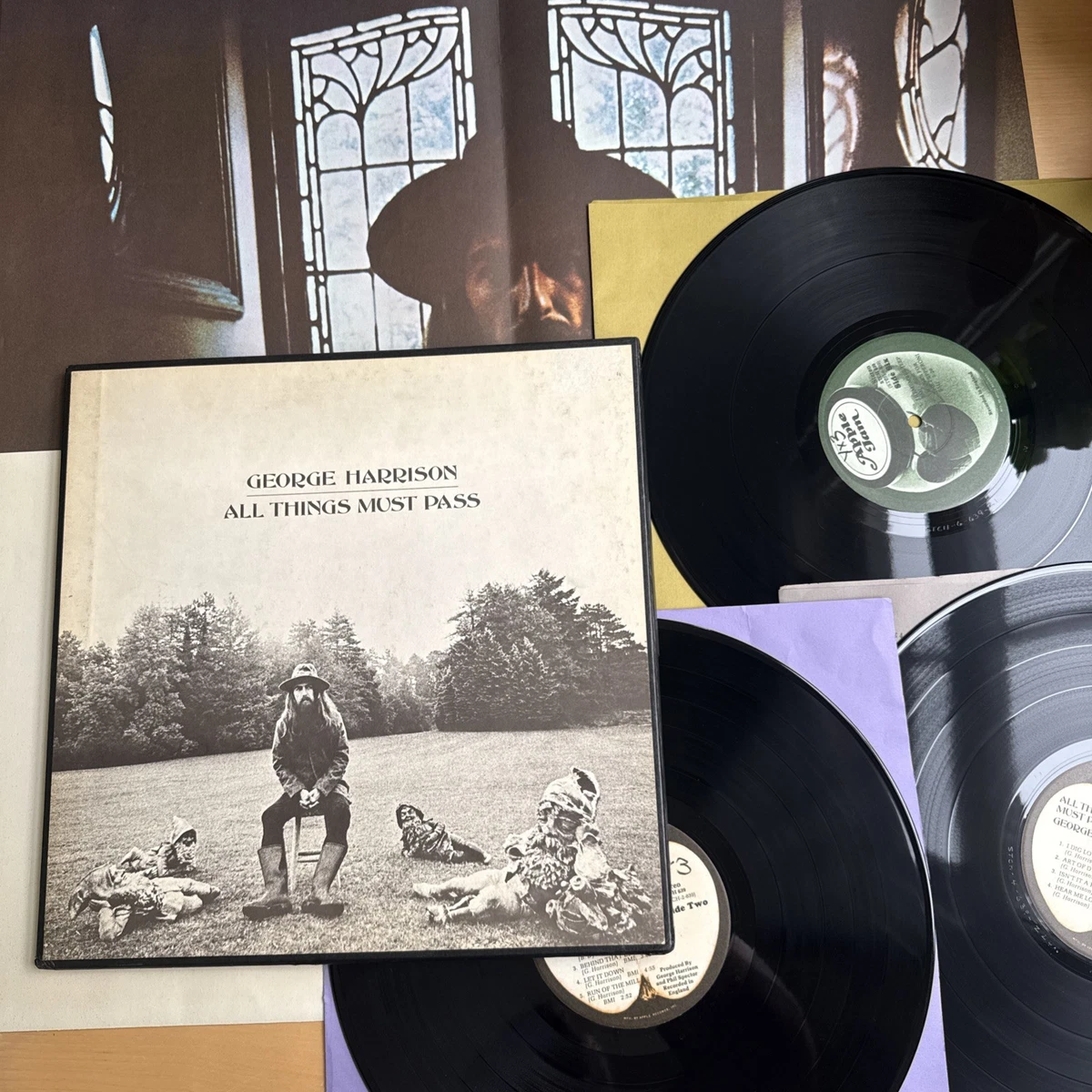 George Harrison All Things Must Pass Vinyl Records | eBay