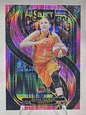 2025 Panini Select WNBA Premier Diana Taurasi #184 Pink Flash Prizm Mercury