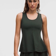 Lululemon Lightweight Flowy-Hem Tank Top Rain...