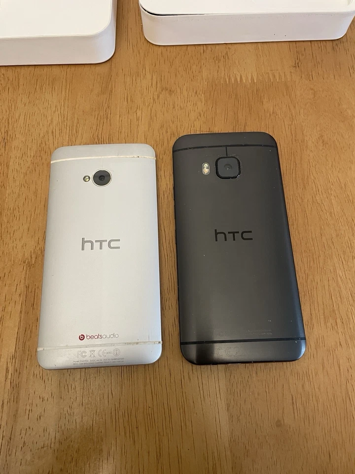 HTC One Mobile Phones X 2 Boxed, Parts Untested  - Image 4 of 4