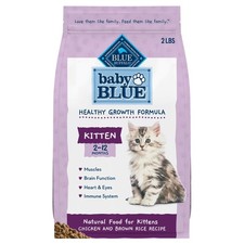 Blue Buffalo Baby Natural Kitten Dry Cat Food, 2 Pound (Pack of 1) 8.08 per pound