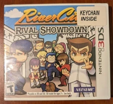 River City: Rival Showdown - Nintendo 3DS - Brand New Sealed Key Chain Inside