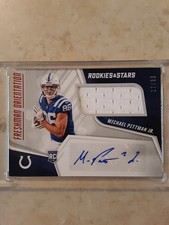 2020 PANINI ROOKIES & STARS MICHAEL PITTMAN JR. RC FRESHMAN ORIENTATION AUTO /99