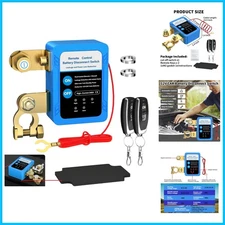12V 240A Smart Voltage Kill Switch - Remote Battery Disconnect for Cars & RVs