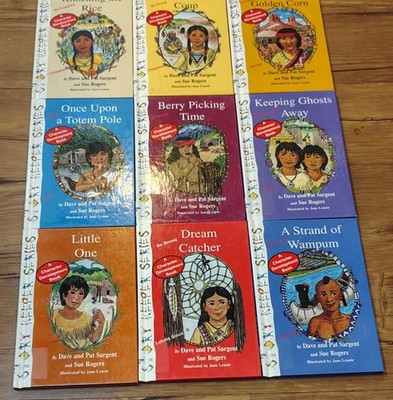Story Keeper Series Lot of 9 By Dave & Pat Sargent Character Development Native