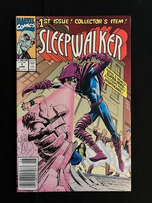 Sleepwalker #1 Newsstand (1991)   1st App Sleepwalker, Bret Blevins Cover