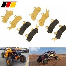 Front and Rear Ceramic Heavy Duty Brake Pads for 2017-2021 Can-Am Maverick X3