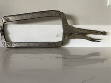 Vise Grip 18R Locking Adjustable C Clamp Pliers Petersen Dewitt USA Made