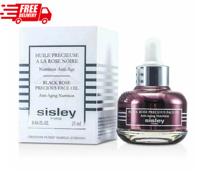 Sisley Black Rose Precious Face Oil Anti-Aging Nutrition 0.84oz./25ml New In Box