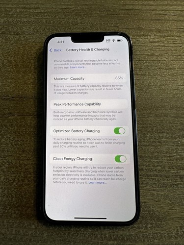 iPhone 13 Pro 256GB (Unlocked) - Graphite - Fair - Afbeelding 3 van 4