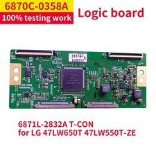 6870C-0358A Placa Lógica LCD BoarD PARA V6 32/42/47 FHD 120HZ 6870C-0358A VER1.0