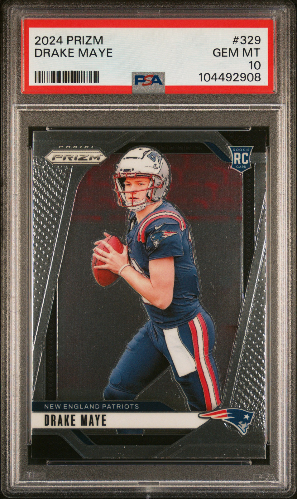 2024 PANINI PRIZM #329 DRAKE MAYE ROOKIE RC PSA 10 | eBay