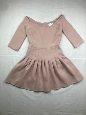 Robe Christian Dior Made in France Taille 36, rose poudré , Défilé Automne 2019 - Photo 1/4