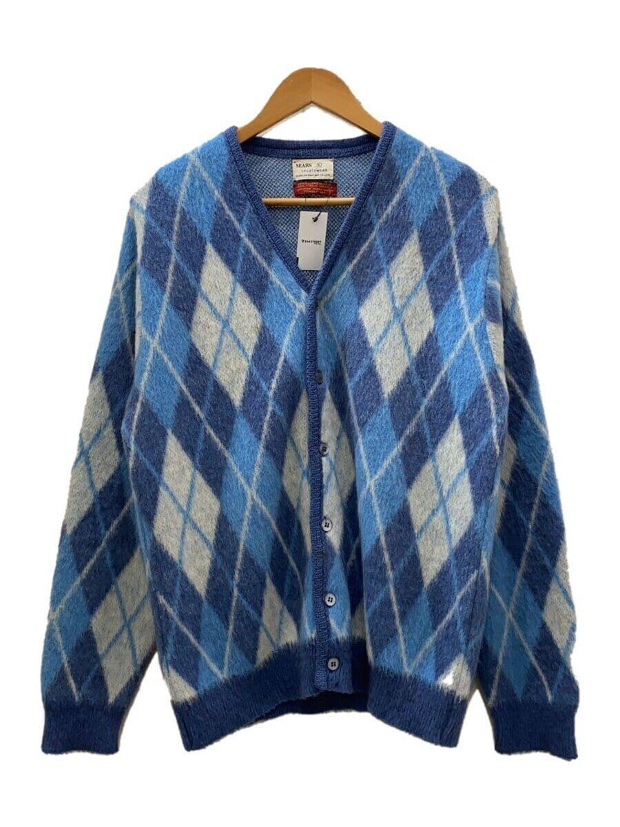 トップス Special 60s sears mohair cardigan Vintage 60s Sears Mohair Cardigan Size Small Striped Shaggy