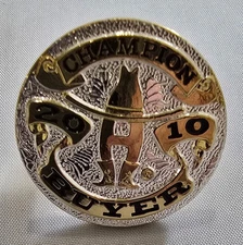 Houston Livestock Show & Rodeo Champion Buyer Bolo Slide / Ring