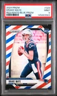 DRAKE MAYE 2024 PRIZM RWB RED/WHITE/BLUE RC #329 PSA 9 MINT! PATRIOTS! 145883563