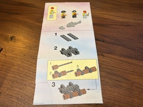 LEGO Pirates: Raft Raiders (6261) Incomplete w/ Manual and Extra Minifigures