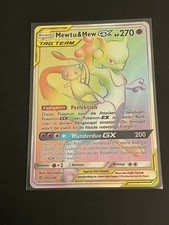 Pokémon Mewtu & Mew GX Tag Team 242/236 | Near Mint | Deutsch | Unified Minds
