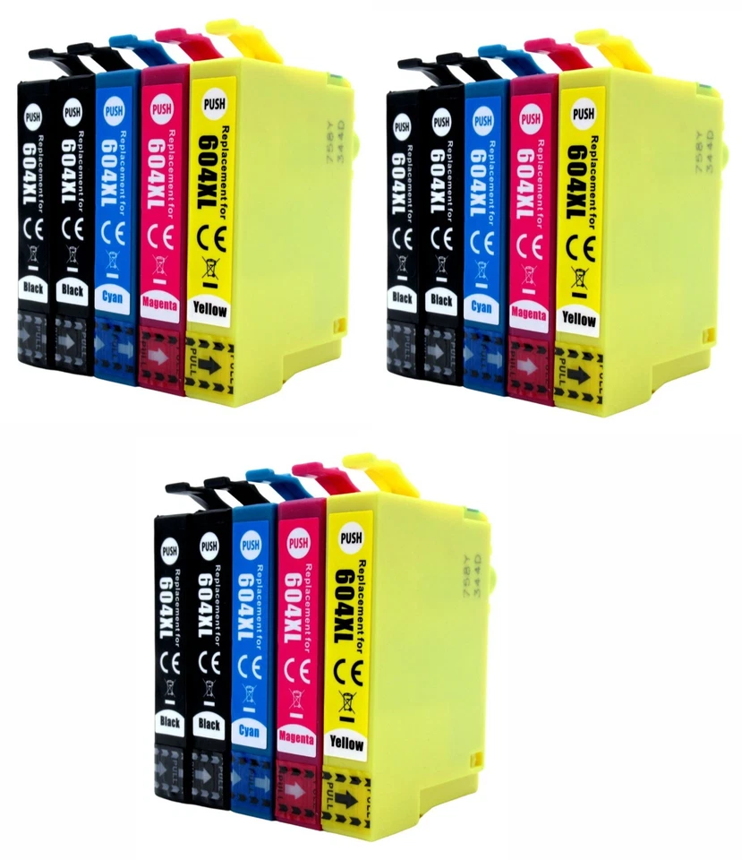 Tinta compatible 604 XL para Epson Expression Home XP2200 XP2205 XP3200 XP3205 - Imagen 2 de 4
