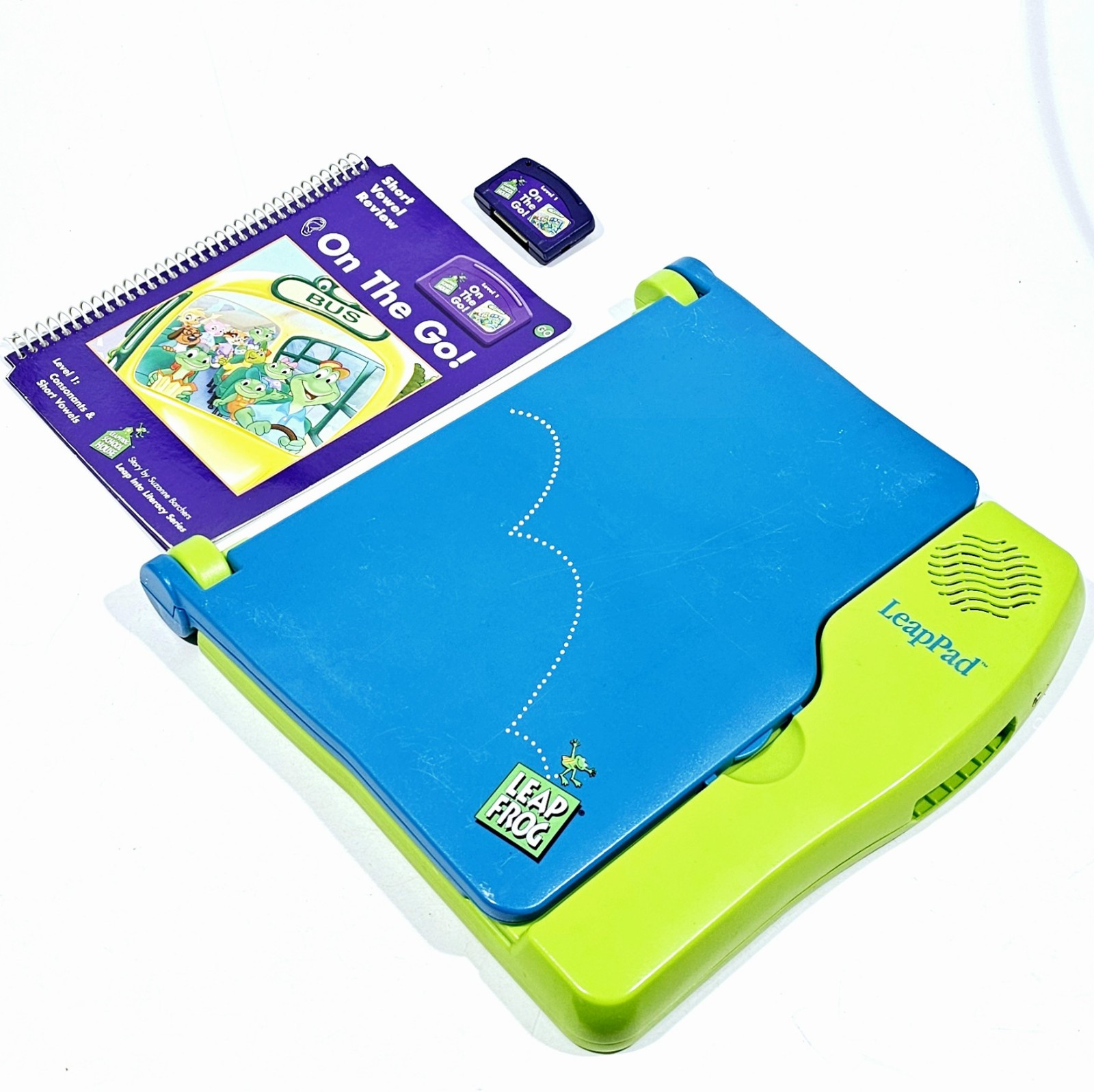 LEAP FROG English Learning System LEAP PAD + ON THE GO Preschool Vowel Tiptoi