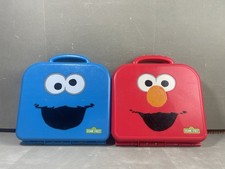 Sesame Street Cookie Monster On The Go Numbers Elmo Alphabet Play Set INCOMPLETE