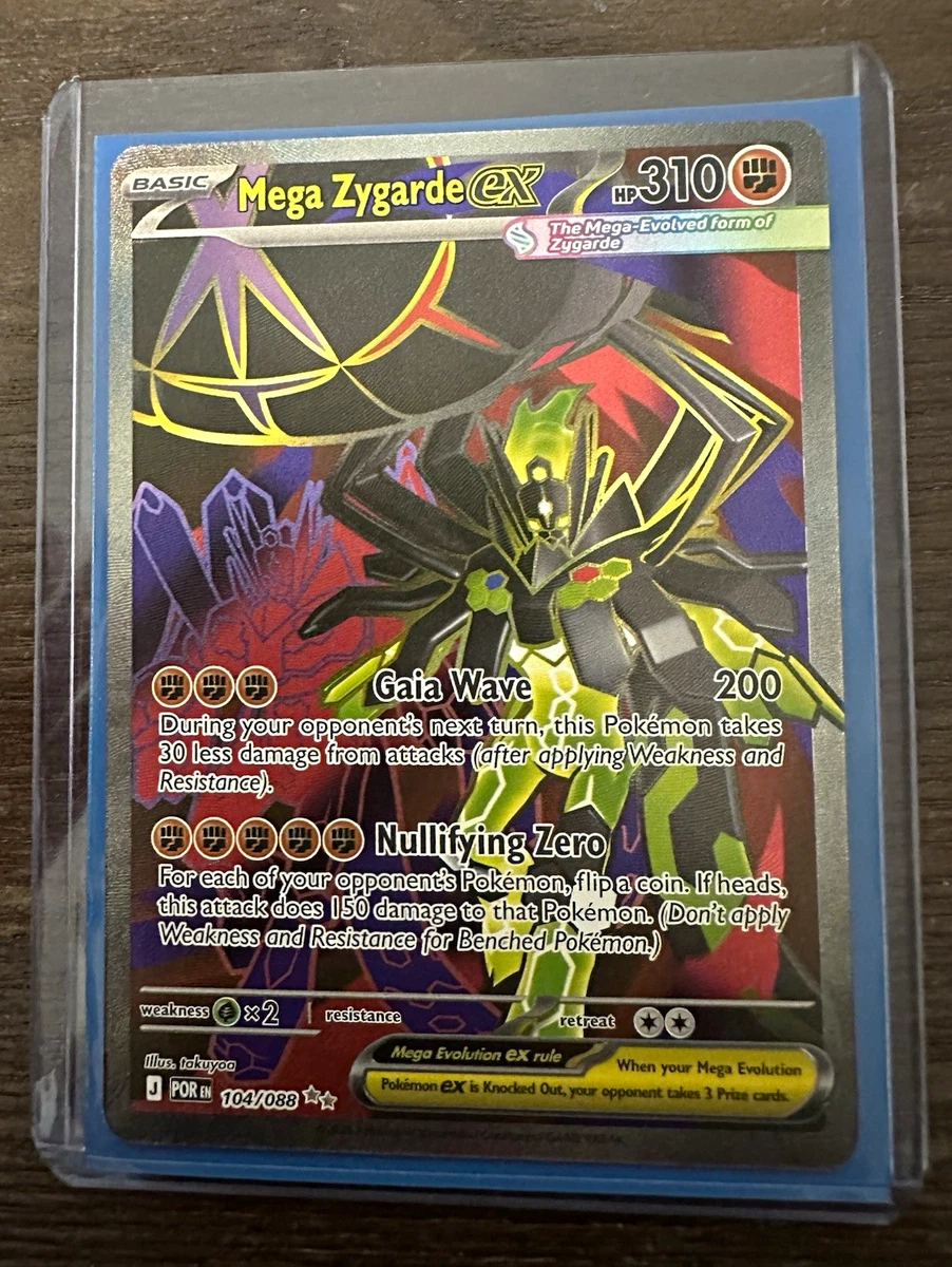 Mega Zygarde Ex 104/088 Me03: Perfect Order for sale | eBay