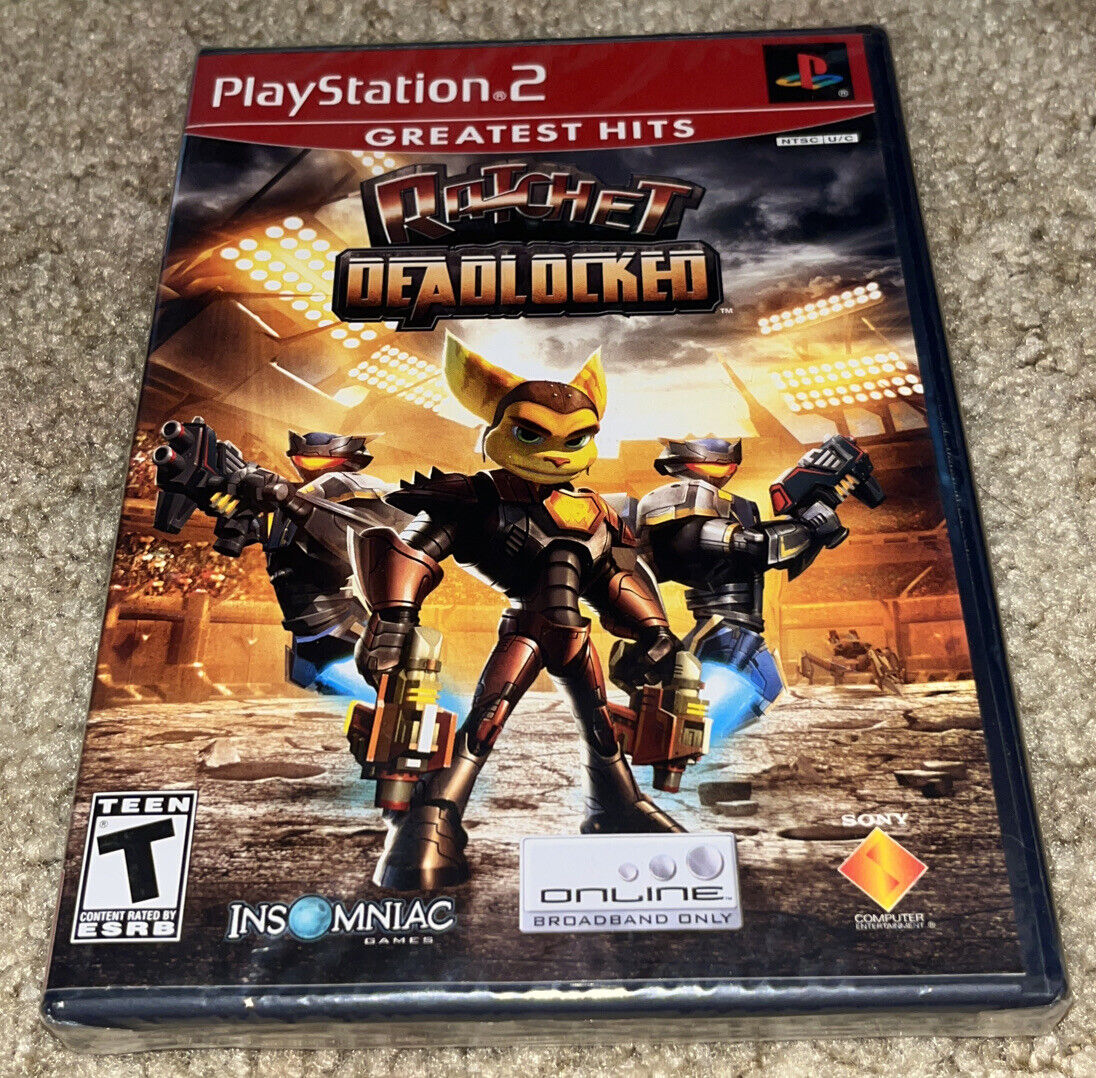 EMPTY CASE! Ratchet and Clank - Collection Commando Deadlocked PS2  Playstation 2